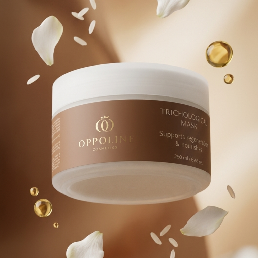 Trichologische Haarmaske